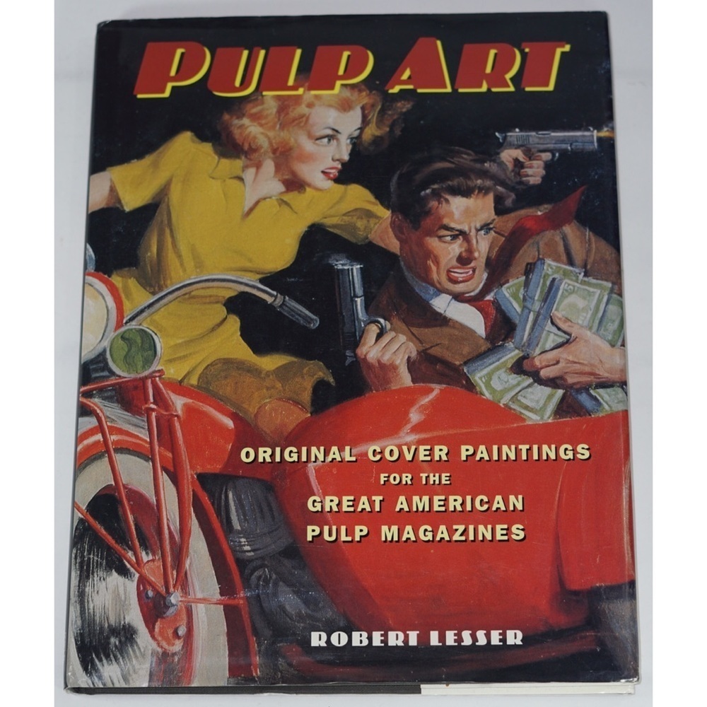Pulp Art Original Cover Paintings by Robert Lesser